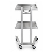 Axis Two-Tier Stainless Steel Salon Trolley